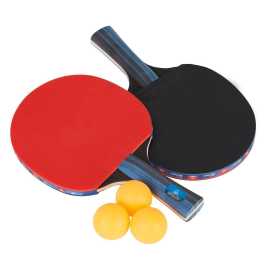 2 PCS Table Tennis Rackets With 3 Ball