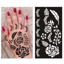 Mehndi Papers Sticker Mix Designs - 1 Pair