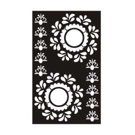 Women's Hand Mehndi Sheet - 1 Piece