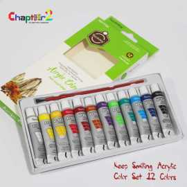 Acrylic Color 12ml Tube - Set of 12 Color