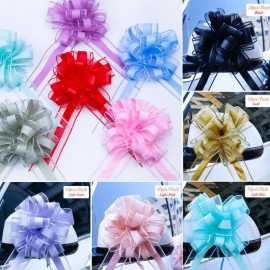 Pack of 100 Pull Flower Ribbon For Gift Wrap