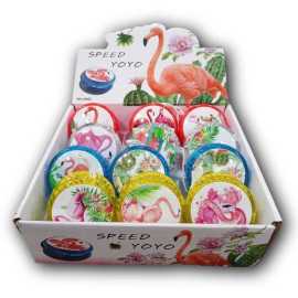 Beautiful Swan Design Yo-yo With Lights For Kids - Pack of 12