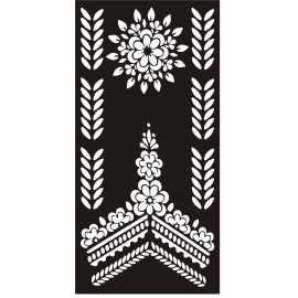 1 Design Mehndi Papers Stencils