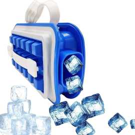 Portable Ice Maker & Bottle For Fridge