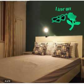 Luminous Fluorescent Wall Stickers For Home DecorLuminous Fluorescent Wall Stickers For Home Decor