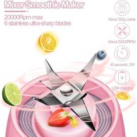 Electric Blender Bottle Juicer for Shakes and Smoothies
