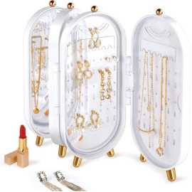 Foldable Jewelery Organizer with Mirror