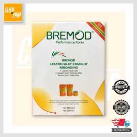 Bremod Keratin Hair Treatment Kit Silk - 800ml x 2 & 500ml x 1