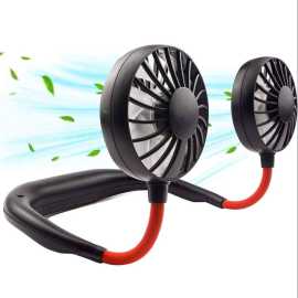 Portable Hanging Rechargeable neck fan for kitchen