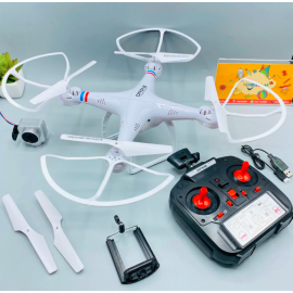 W4HW Remote Control Drone With Wifi Camera - White