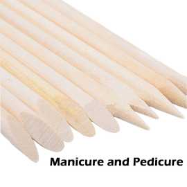 Wooden Cuticle Sticks for Nail Cleaning - Pack of 50Wooden Cuticle Sticks for Nail Cleaning - Pack of 50