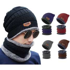 Wool Cotton Winter Neck Cover Cap for Men & Women