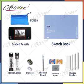 Artisan - Set of 32 PCS Sketching Kit For Art Lovers