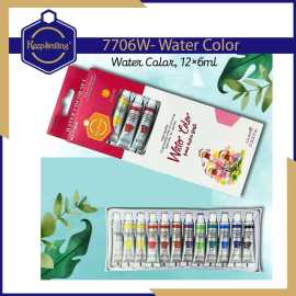Keep Smiling 6ML Water Color Paint Tube - Set of 12