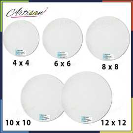 Artisan - Round canvas pack of 5 canvases