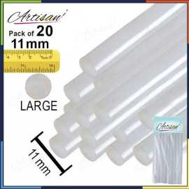 Artisan - Pack of 20 - 11mm Large Glue Sticks
