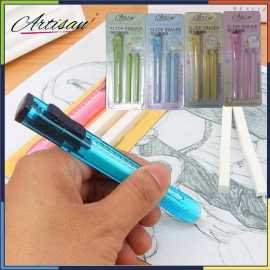 Artisan - utility cutter shape Slim Pushing slide Eraser