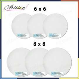 Artisan - Round Canvases 6 Pcs Value Pack