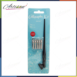 Artisan - Oblique holder Calligraphy Dip Pen Set