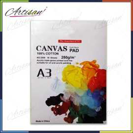 Artisan A3 Size Canvas Pad 10 Sheets - 280gsm