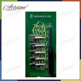 Artisan - Set of 6 PCS Greenwich Line Parallel Calligraphy Pen