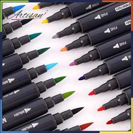 Artisan - SignMe Pack of 48 Dual Tip Watercolor Brush Markers