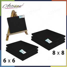 Artisan - Black-7Pcs Value Pack Black Coated Canvas Set