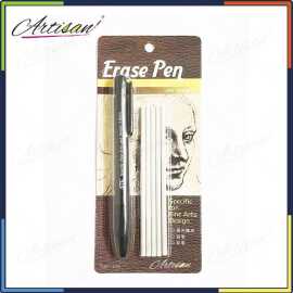 Eraser Pen with 5 Extra Refills Specific for Fine Arts Design