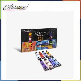 Artisan - 24 PCS Acrylic Paint Set for Students & Artists- 30 ML