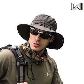 Round Hat for Travelling - Black