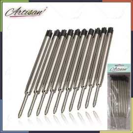 Artisan - 10X Black Ballpoint Pen Refills