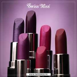 Swiss Miss Shades of Purple Lipsticks  - Pack of 6