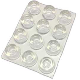 Online Karachi 24 Pcs Door Shock Absorber Soft Safety Rubber Cushion Dots
