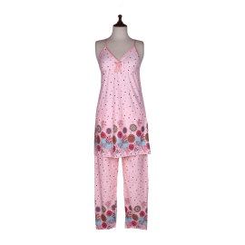 Women's 2 Piece Nighty Set - 833-3