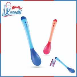 Online Karachi - 1Pcs Baby Silicone Spoon