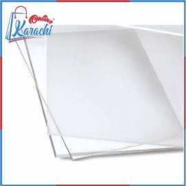 Online Karachi - 2Mm Transparent Clear Acrylic Sheet 8X12 Inches