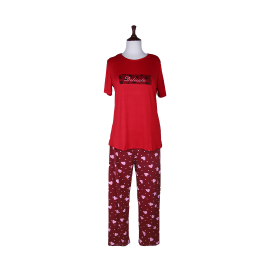 Women's 2 Piece Nighty Set - D588