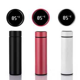 Digital Temperature Display Water Bottle - 500ml Storage CapacityDigital Temperature Display Water Bottle - 500ml Storage Capacity