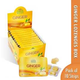 Ginger Lozenges with Honey - Box