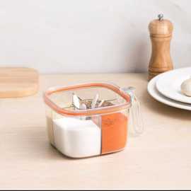 4 in 1 Partition Kitchen seasoning Spices box