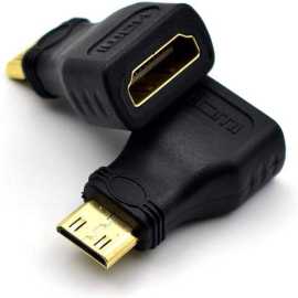 Pack Of 5 Male To Female HDMI 1.4 3D Extension Adapter
