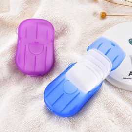 Disposable Soap Paper Clean Scented Slice Foaming Box