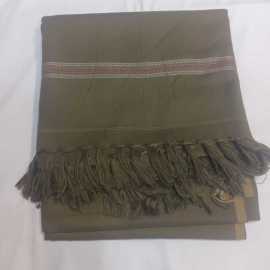 Men's Wool Bannu Shawl (02) - Brown