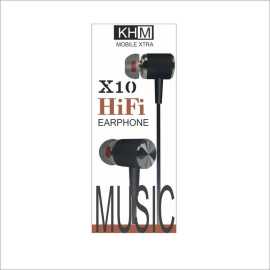 KHM X-10 Deep Bass Handsfree - Black