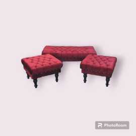 Stylish Puffy Set Customize Puffy Set 4 Seater