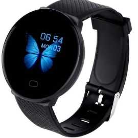 D18 Plus Smart Watch - Black