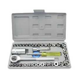 Aiwa 40 Pcs Combination Socket Wrench Tool Kit