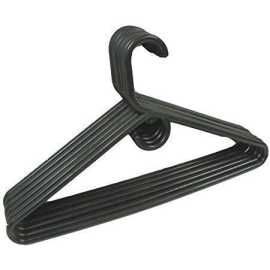Plastic Hanger For Clothes - Pack Of 6