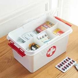 Multi-Layer Household Medicine Organizer