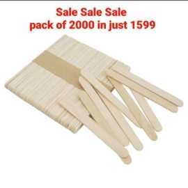 Pack Of 2000 Small Crafts Sticks Decorations 4.5 Inches